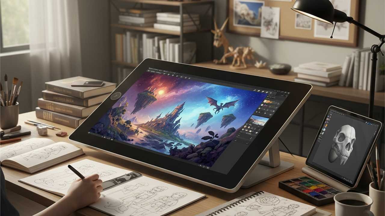 Strategies for Learning Digital Painting for High-Quality Concept Art and Illustration