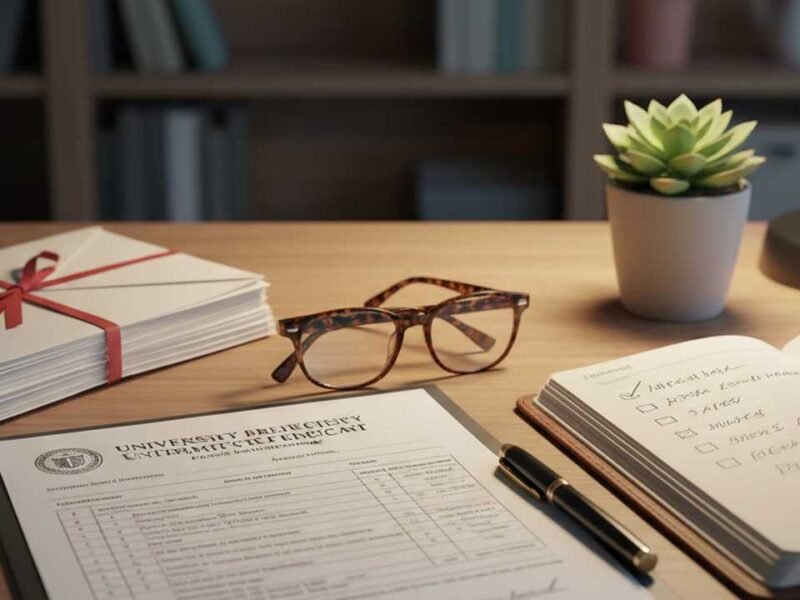 Tips for Preparing Your Academic Transcripts and Recommendation Letters