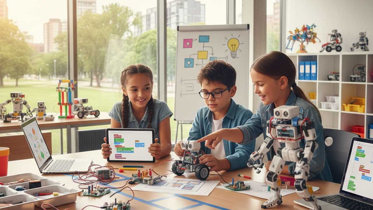 Using Robotics and Coding Projects to Foster Creativity and Logical Thinking