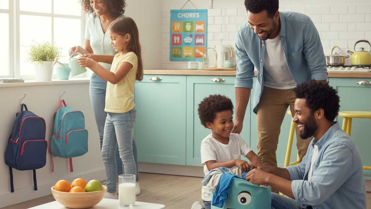 Tips for Encouraging Healthy Habits, Routines, and Responsibility in Children