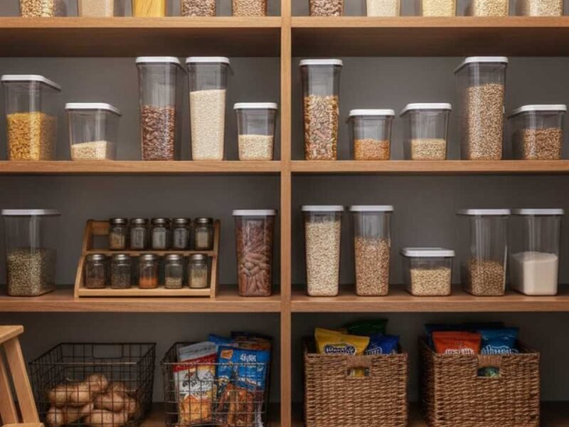 Step-by-Step Guide to Organizing a Pantry for Easy Access and Minimal Waste