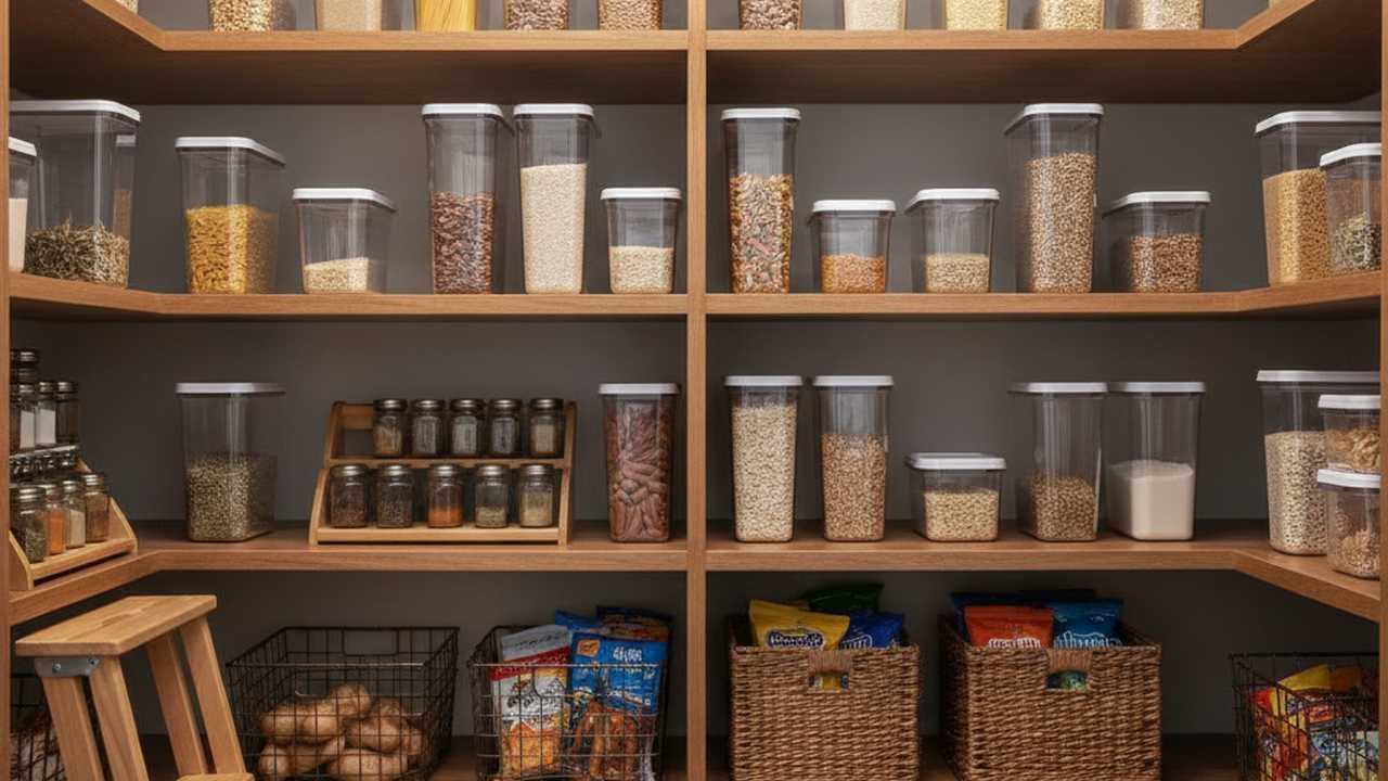 Step-by-Step Guide to Organizing a Pantry for Easy Access and Minimal Waste