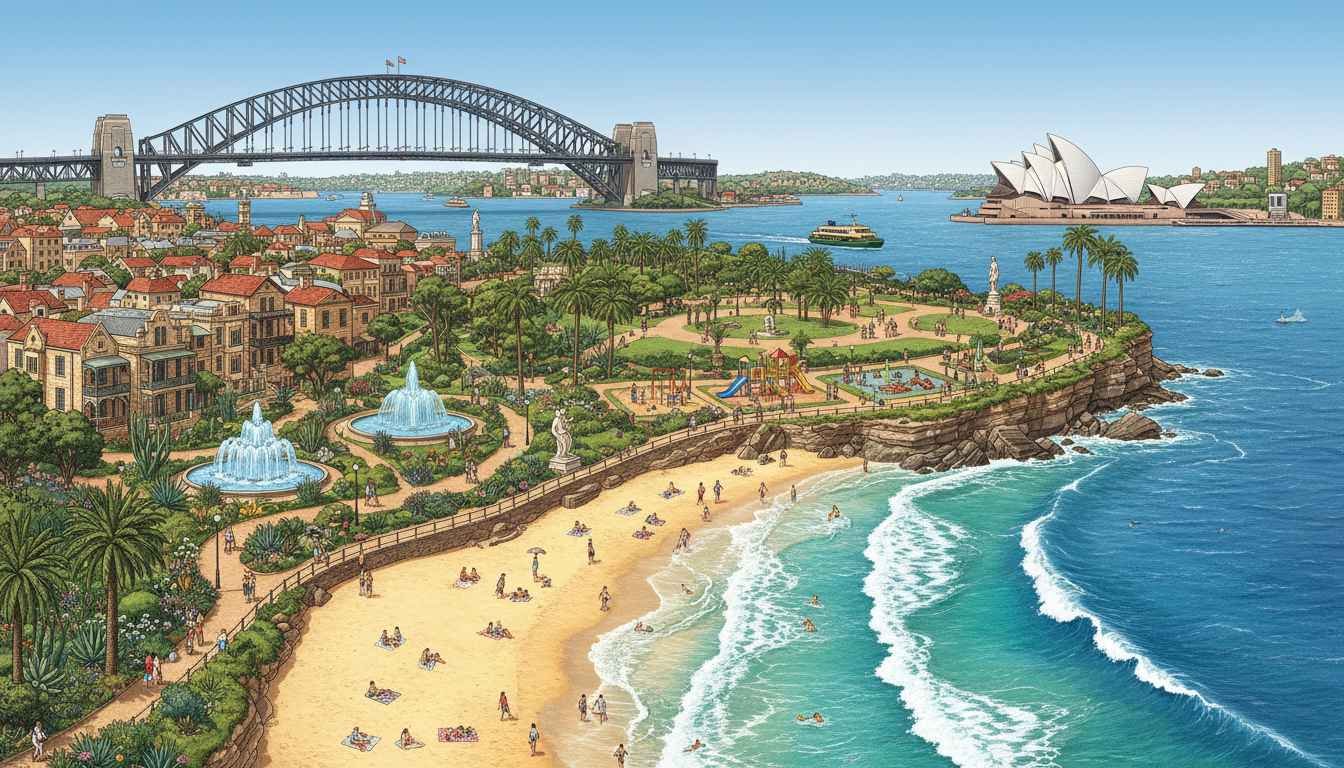 places to visit in sydney for free