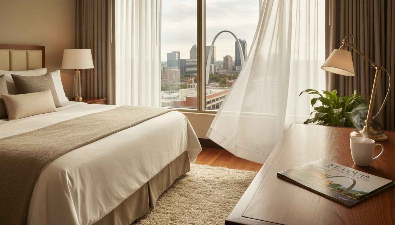best place to stay when visiting st louis