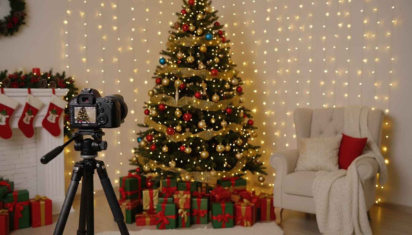 christmas photography studio