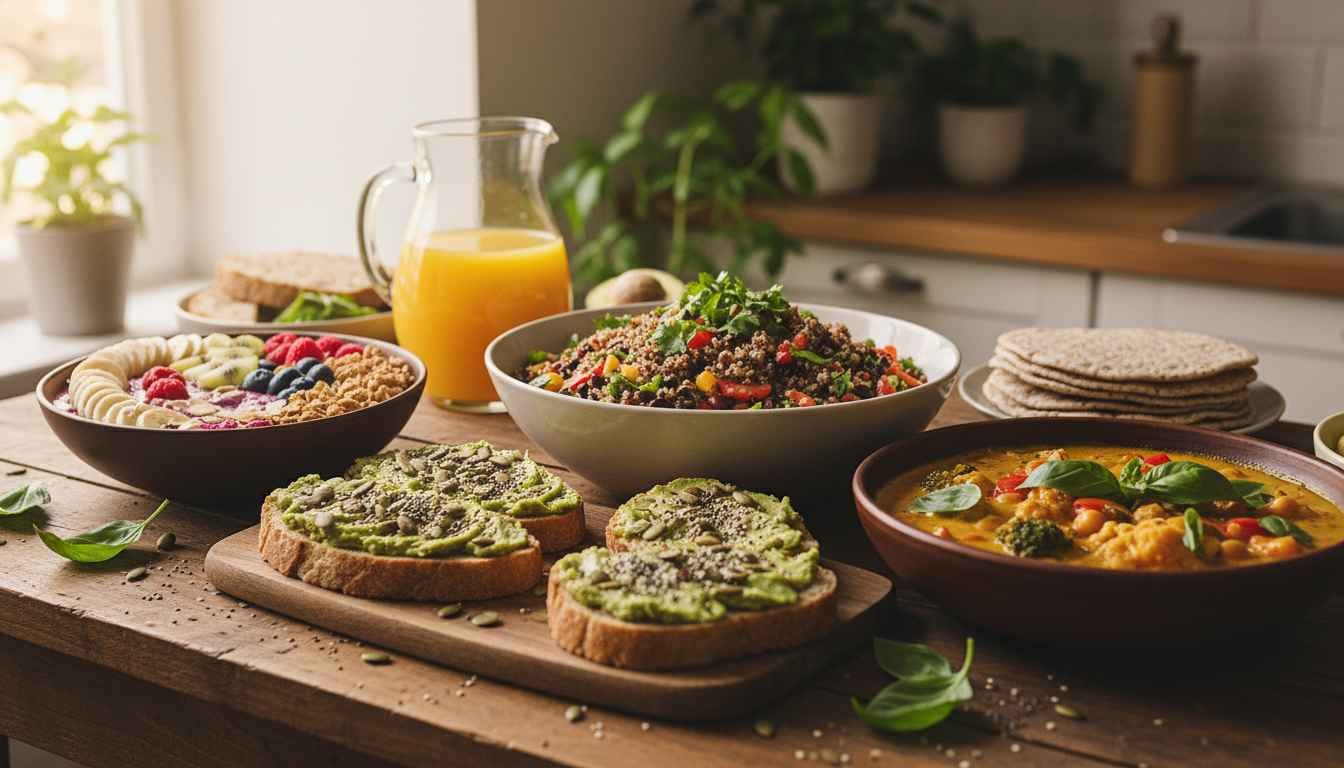 high calorie vegan food